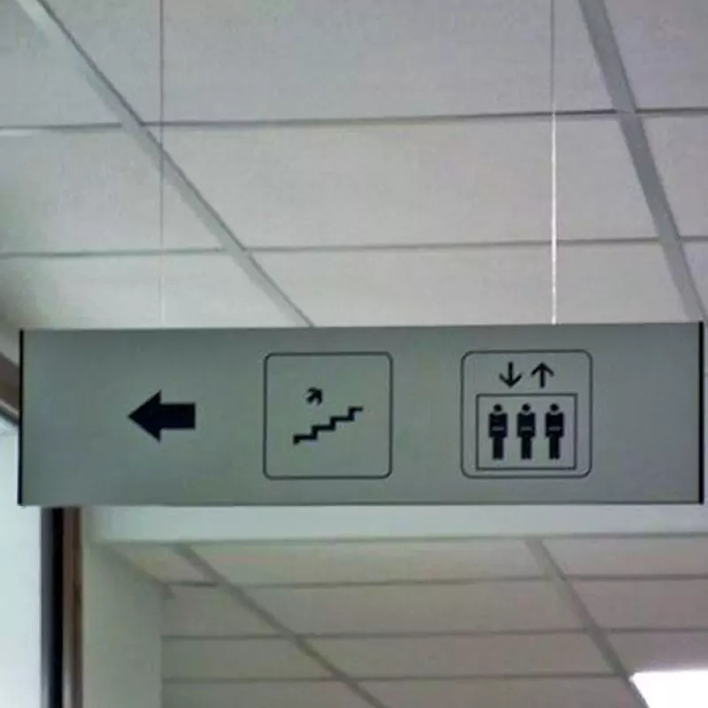 Tablice wiszące aluminiowe - obrazek 5