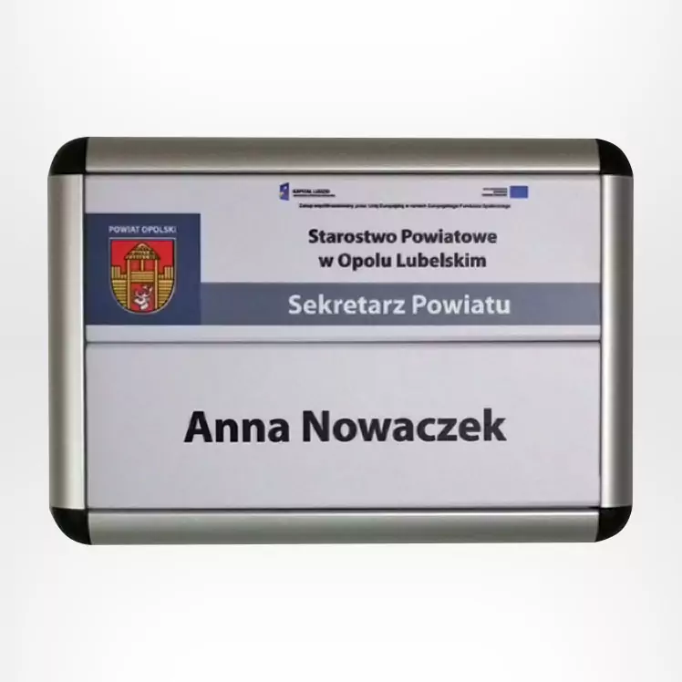 Tabliczki przydrzwiowe Rama - obrazek 5